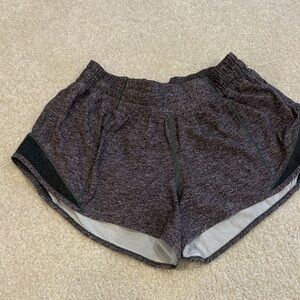 Lululemon Athletica Heathered Charcoal Shorts